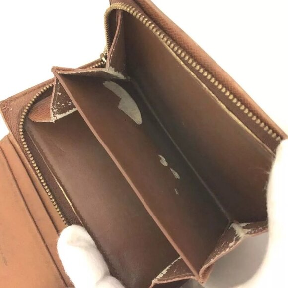 223136BL (L1) Louis Vuitton Wallet Porte Monnaie Billets Tresor Brown Monogram - Picture 6 of 10